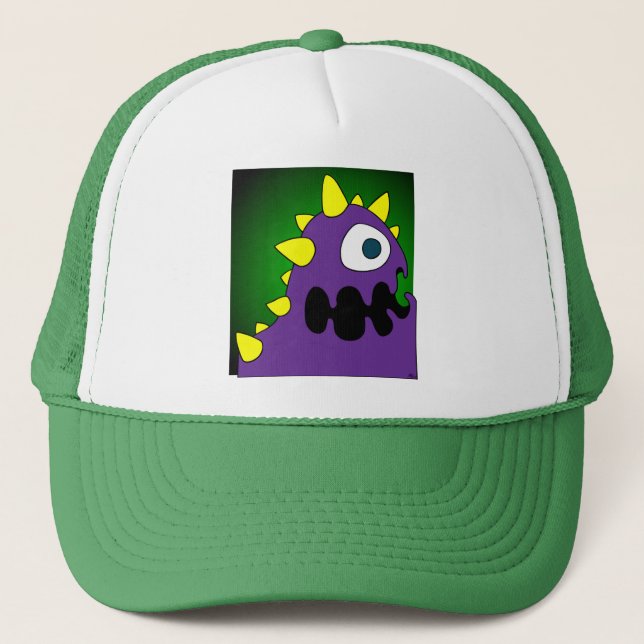 GORRA DE CAMIONERO DESMENUZADORA PÚRPURA (Anverso)