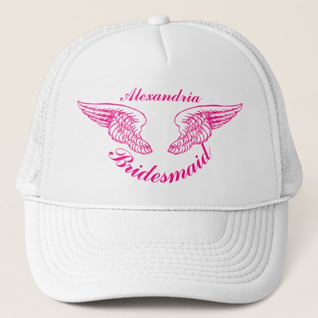 Gorra De Camionero Despedida de soltera ala de ángulo (Anverso)