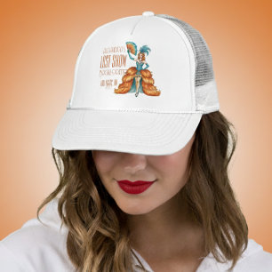 Gorra De Camionero Despedida de Soltera Art Déco Showgirl La última f