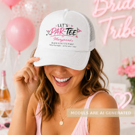 Gorra De Camionero Despedida de soltera Let's Par Tee