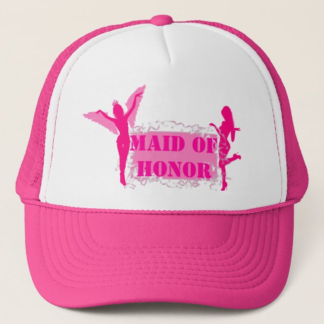 Gorra De Camionero Despedida de soltera rosa (Anverso)