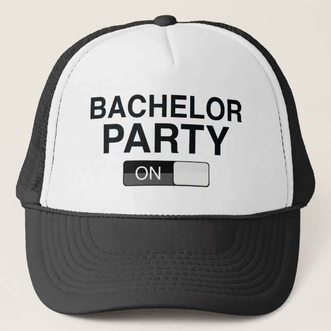 Gorra De Camionero Despedida de Soltero Activada (Anverso)