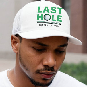 Gorra De Camionero Despedida de Soltero de Golf Último Hoyo Golf