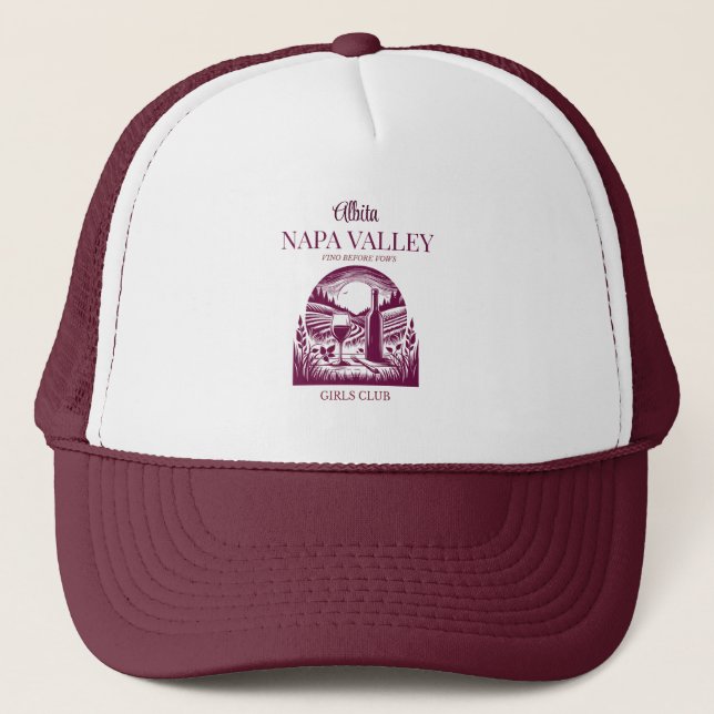 Gorra De Camionero despedida de soltero de napa (Anverso)
