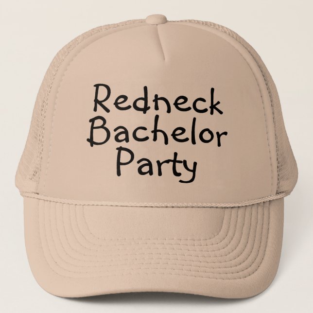 Gorra De Camionero Despedida de soltero del campesino sureño (Anverso)