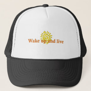 Gorra De Camionero Despertar y vivir