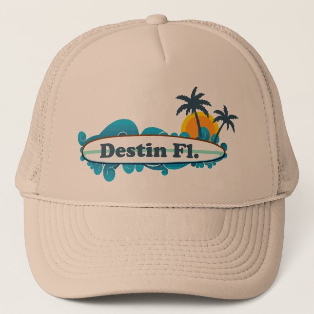 Gorra De Camionero Destin la Florida (Anverso)