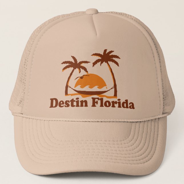 Gorra De Camionero Destin la Florida (Anverso)