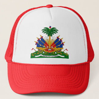 Gorra De Camionero Detalle del escudo de armas de Haití