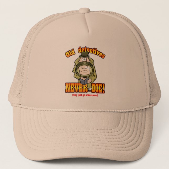 Gorra De Camionero Detectives (Anverso)