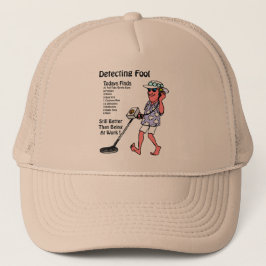 Gorra De Camionero Detectores de metales
