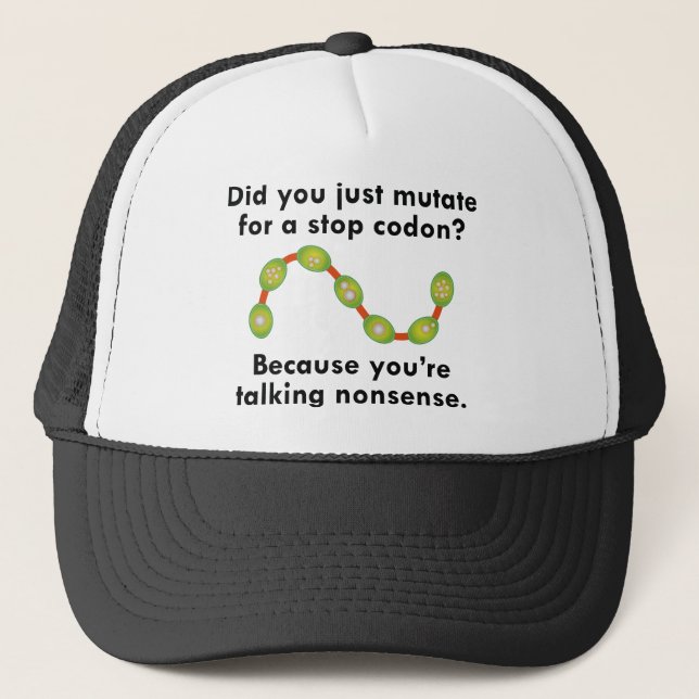 Gorra De Camionero Detener Codon (Anverso)