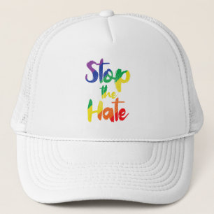 Gorra De Camionero Detener el odio