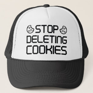 Gorra De Camionero Detener la eliminación de cookies