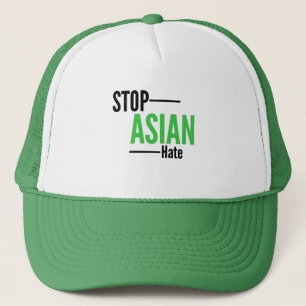 Gorra De Camionero Detengan el odio asiático