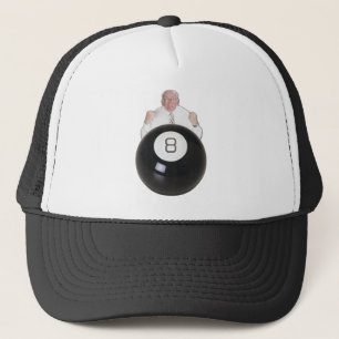 Gorra De Camionero Detrás de la bola de 8