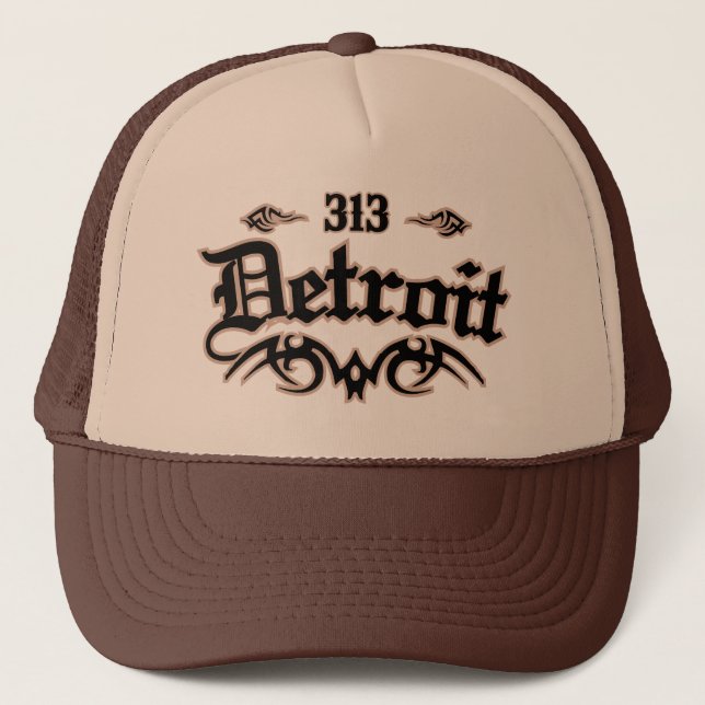 Gorra De Camionero Detroit 313 (Anverso)