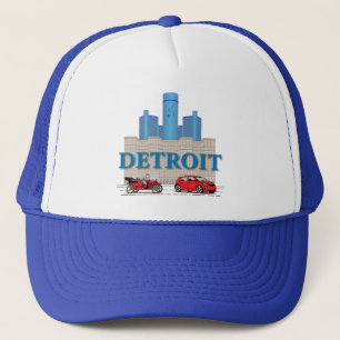 Gorra De Camionero Detroit Michigan