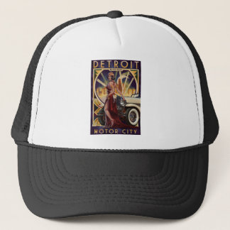 Gorra De Camionero Detroit, Michigan | Ciudad del motor