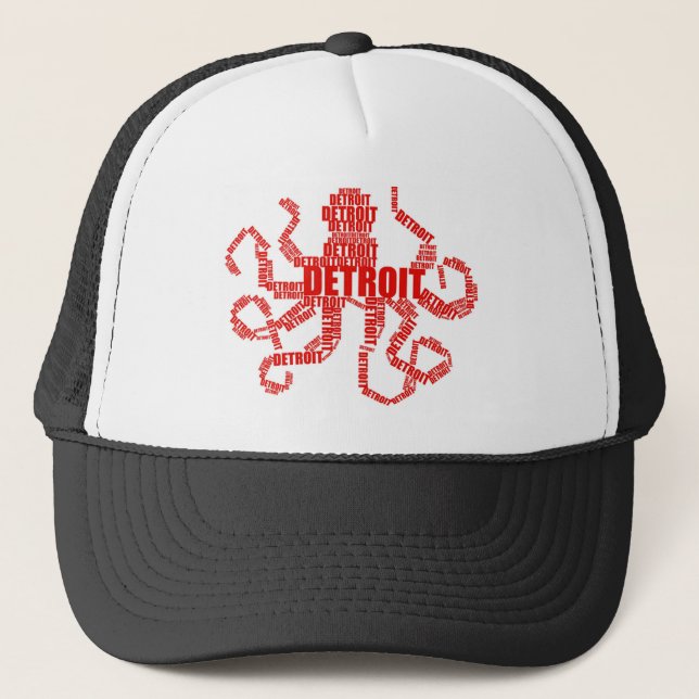 Gorra De Camionero Detroit Octopus (Anverso)