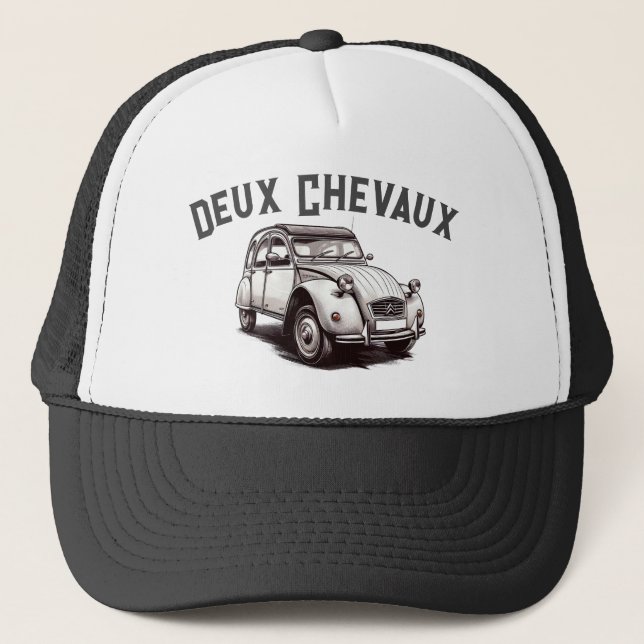 Gorra De Camionero Deux Chevaux (Anverso)