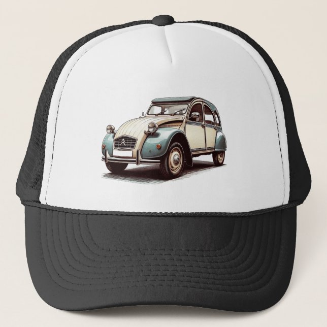 Gorra De Camionero Deux Chevaux (Anverso)