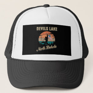 Gorra De Camionero Devils Lake Dakota del Norte