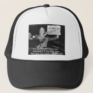 Gorra De Camionero Dewey Beats Truman Graciosos Regalos Tees Botones 