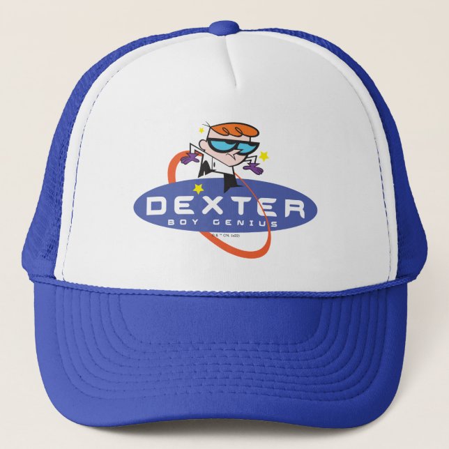 Gorra De Camionero Dexter "Boy Genius" (Anverso)