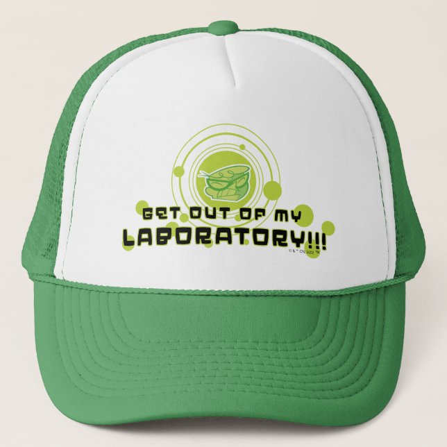 Gorra De Camionero Dexter - ¡¡¡Sal De Mi Laboratorio!!! (Anverso)