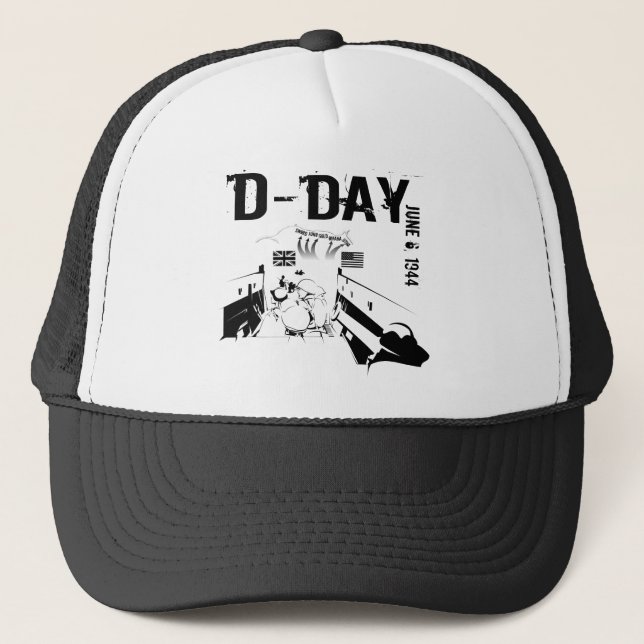 Gorra De Camionero DÍA D 6 de junio de 1944 (Anverso)