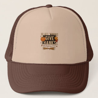 Gorra De Camionero Día de Acción de Gracias 