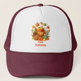 Gorra De Camionero Día de Acción de Gracias