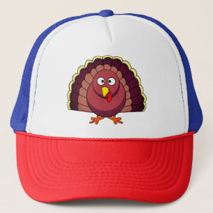 Gorra De Camionero Día de Acción de Gracias de Turquía