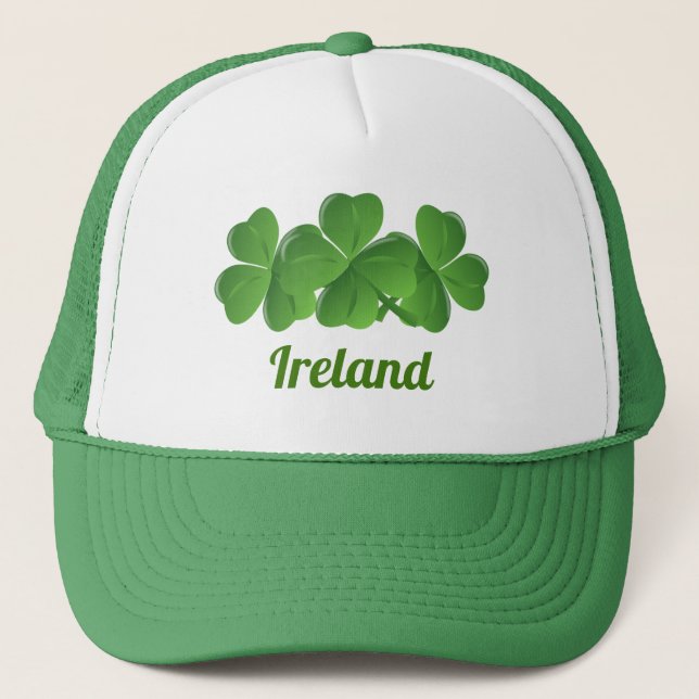 Gorra De Camionero Día de Irlanda de San Patricio (Anverso)