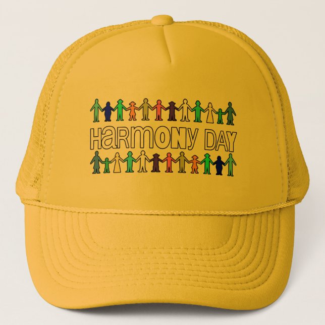 Gorra De Camionero Día de la Armonía Australia (Anverso)