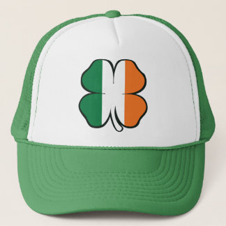 Gorra De Camionero Día de la bandera irlandesa Shamrock Clover St Pat