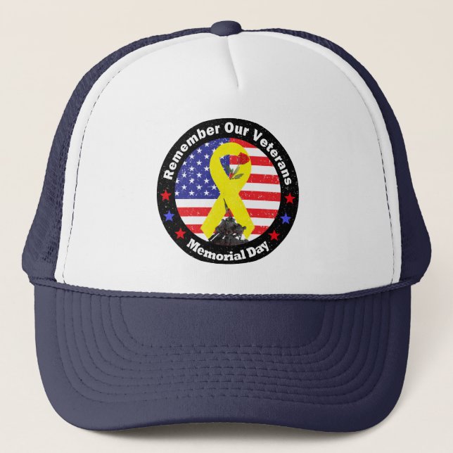 Gorra De Camionero Día de la Conmemoración (Anverso)