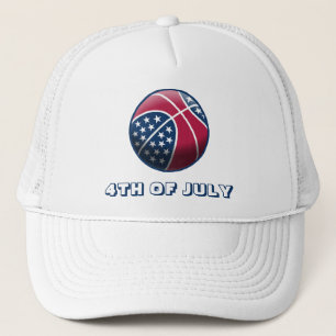 Gorra De Camionero Día de la Independencia Baloncesto