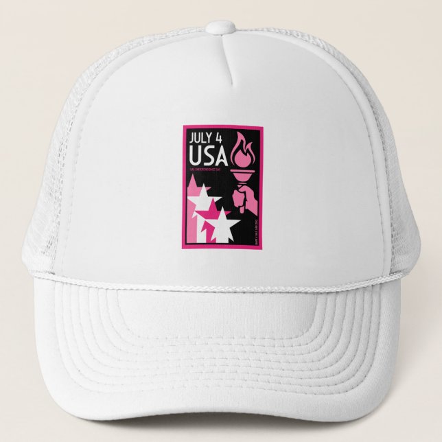 Gorra De Camionero Día de la Independencia de los Gays (Anverso)