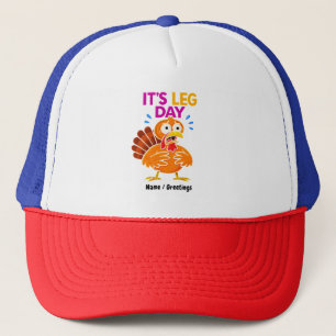 Gorra De Camionero Día de la Leg es divertido el día de Acción de Gra