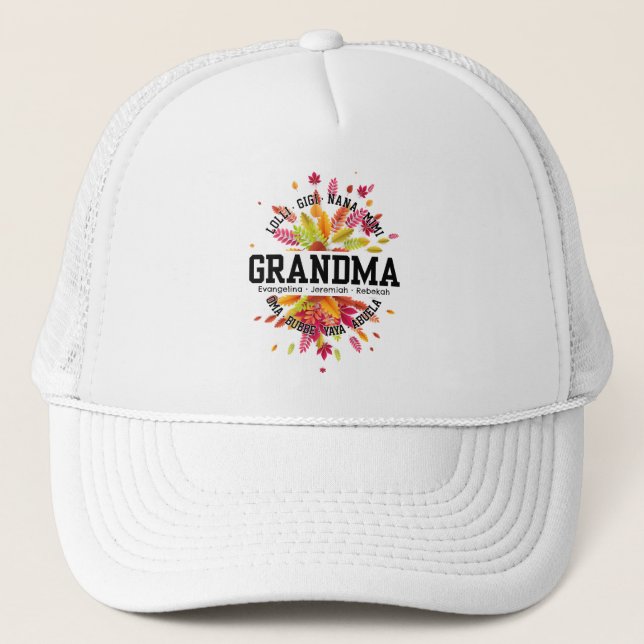 Gorra De Camionero Día de la Madre de la GRANDMA Nana Mimi Gigi (Anverso)