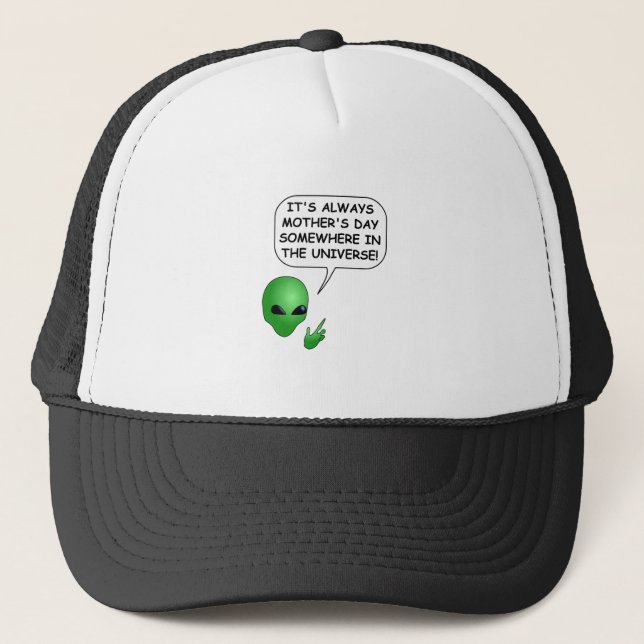 Gorra De Camionero Día de la madre extranjera (Anverso)