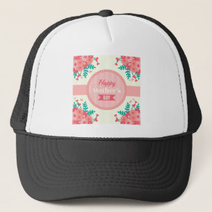 Gorra De Camionero Día de la Madre floral
