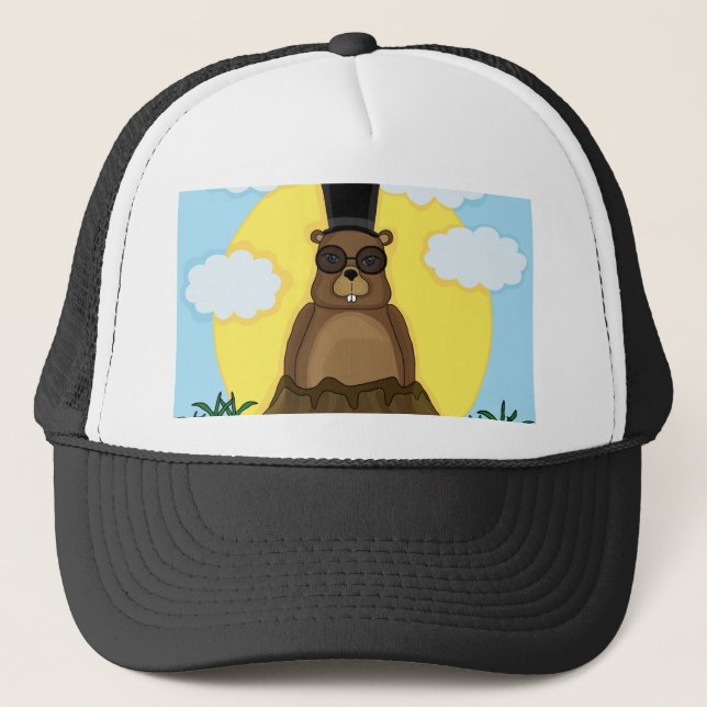 Gorra De Camionero Día de la niebla (Anverso)