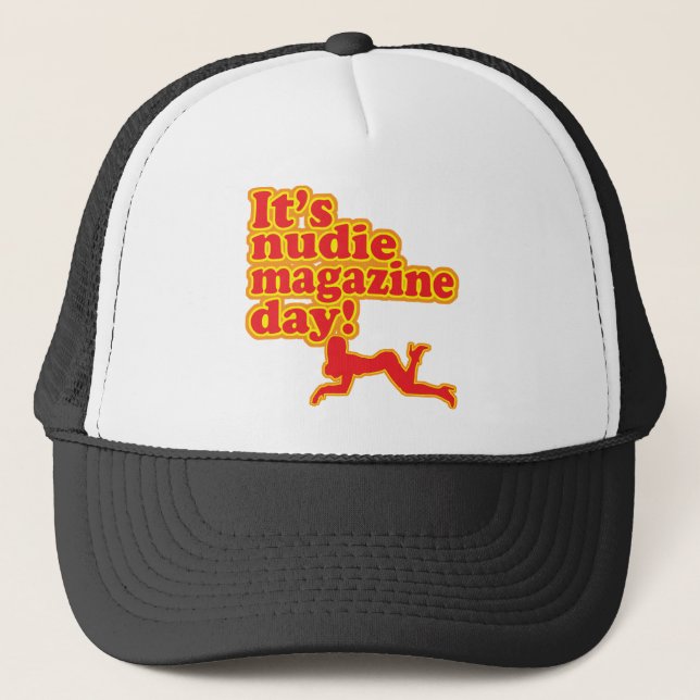Gorra De Camionero ¡Día de la revista de Nudie! (Anverso)