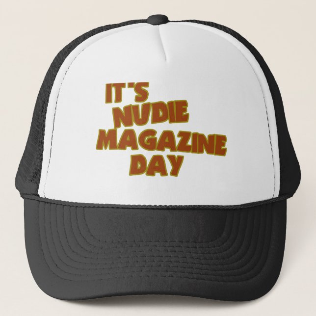 Gorra De Camionero Día de la revista de Nudie (Anverso)