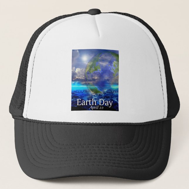 Gorra De Camionero Día de la Tierra (Anverso)