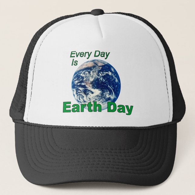 Gorra De Camionero Día de la Tierra (Anverso)