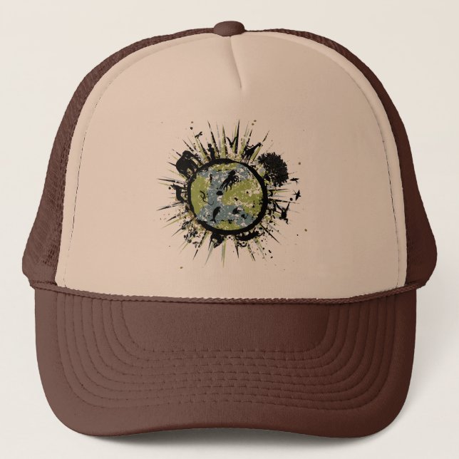Gorra De Camionero Día de la Tierra II (Anverso)